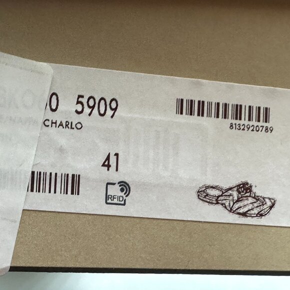 Gucci Marmont GG  Padded Chevron Matelasse Leather Thong Flat Sandals Shoes - Picture 16 of 16